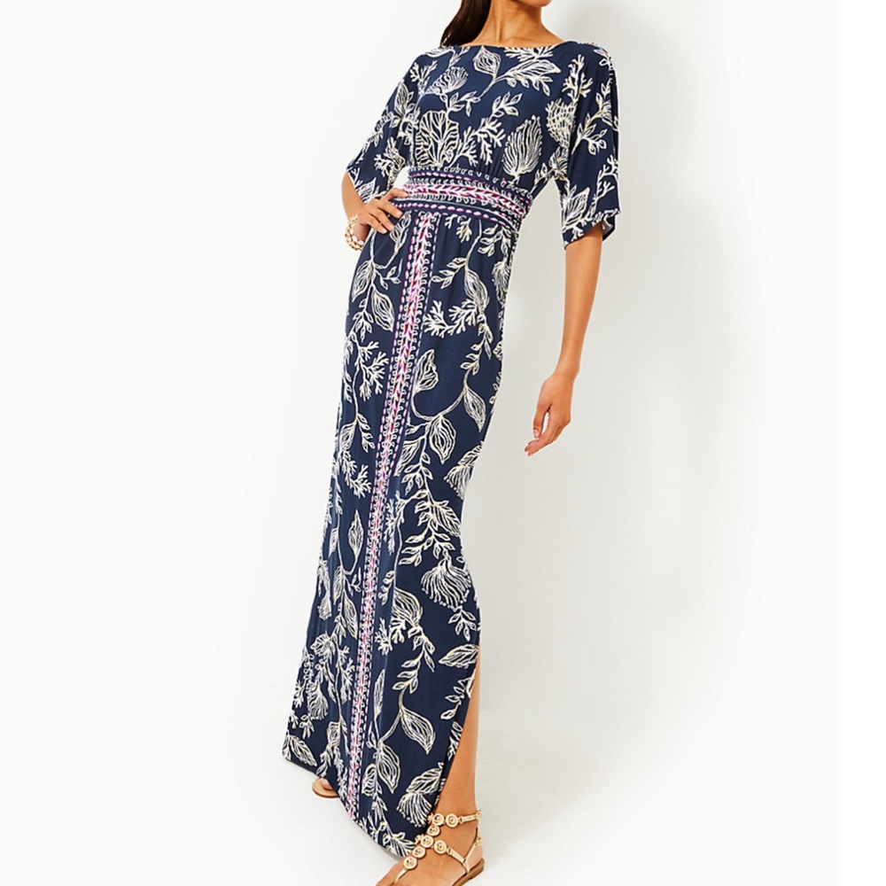 NWT Lilly Pulitzer Parigi maxi dress
